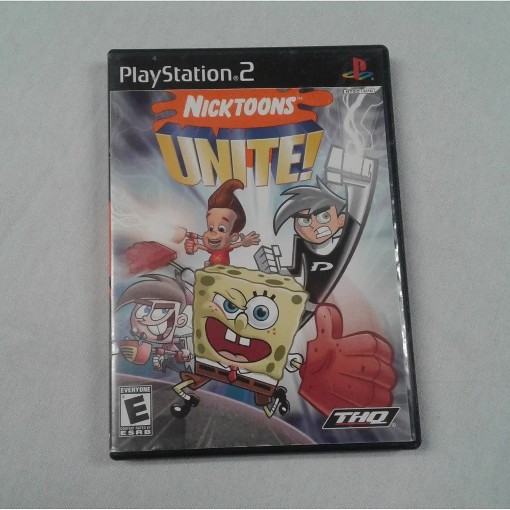 Nicktoons Unite - Sony PlayStation 2 (PS2) Video Game
